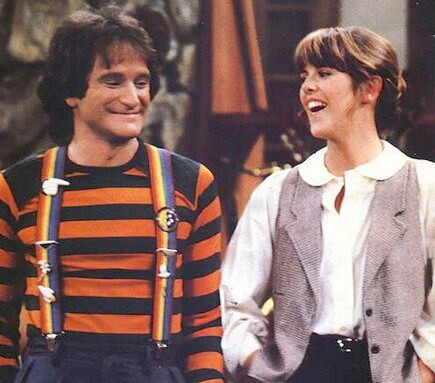 Image result for Mork and Mindy laughing